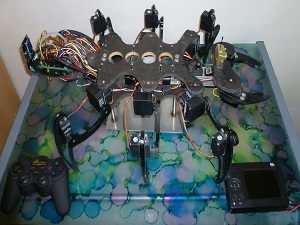 hexapod robot 01
